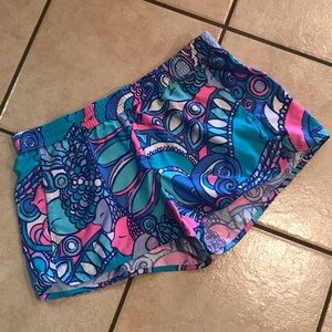 Lilly Pulitzer Luxletic Shorts Size Medium